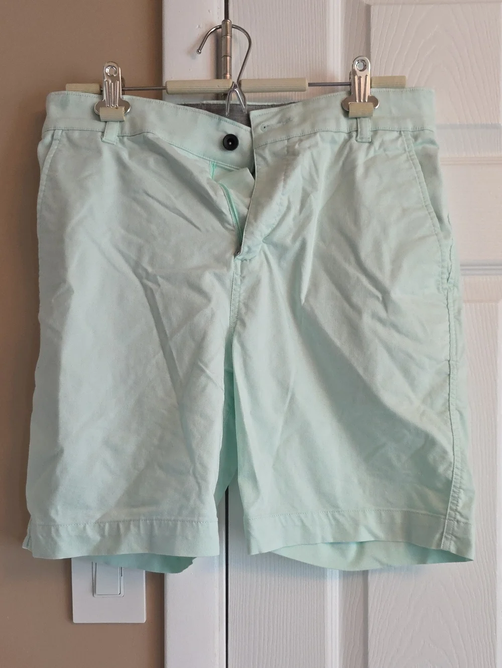 N8ke Men's Light Mint Men’s Chino Shorts